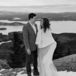 Mount Major, New Hampshire Winter Elopement
