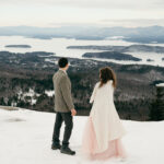 Mount Major, New Hampshire Winter Elopement