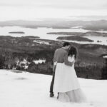 Mount Major, New Hampshire Winter Elopement