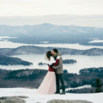 Mount Major, New Hampshire Winter Elopement