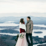 Mount Major, New Hampshire Winter Elopement