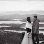 Mount Major, New Hampshire Winter Elopement
