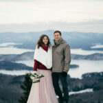 Mount Major, New Hampshire Winter Elopement