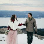 Mount Major, New Hampshire Winter Elopement