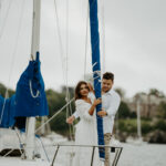 Newport sailing boat photo session