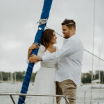 Newport sailing boat photo session