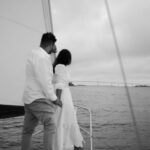 Newport sailing boat photo session