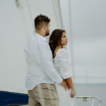 Newport sailing boat photo session