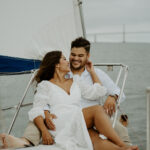 Newport sailing boat photo session