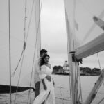 Newport sailing boat photo session