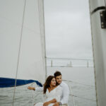 Newport sailing boat photo session