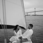 Newport sailing boat photo session