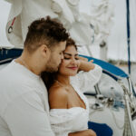 Newport sailing boat photo session