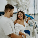 Newport sailing boat photo session