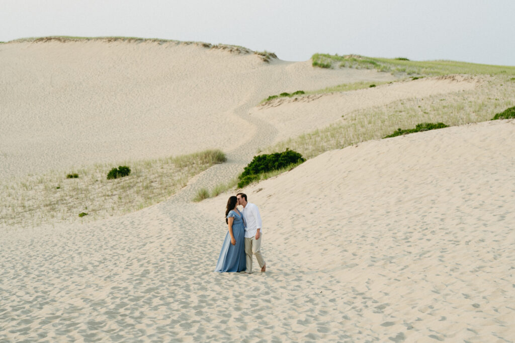 a dreamy Cape Cod engagement session