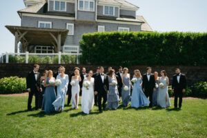 coastal wedding at wychmere beach club in cape cod