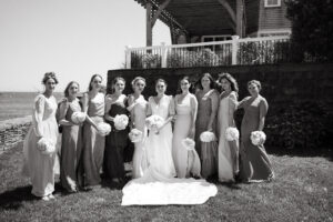 coastal wedding at wychmere beach club in cape cod