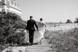 coastal wedding at wychmere beach club in cape cod