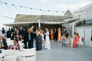 coastal wedding at wychmere beach club in cape cod