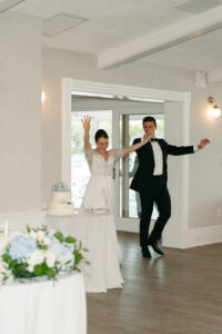 coastal wedding at wychmere beach club in cape cod