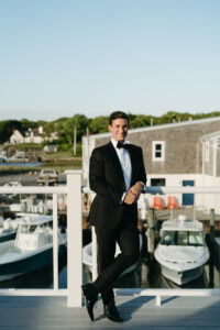 coastal wedding at wychmere beach club in cape cod