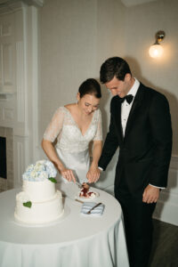 coastal wedding at wychmere beach club in cape cod
