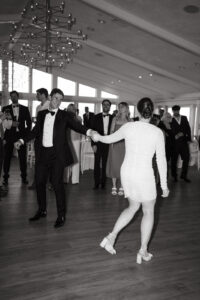 coastal wedding at wychmere beach club in cape cod