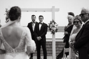 coastal wedding at wychmere beach club in cape cod