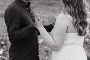 engagement session at Marconi beach in Cape Cod