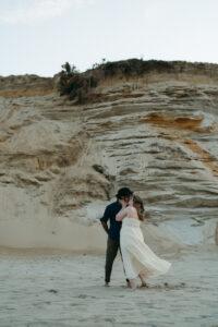 Cape Cod Engagement Session at Marconi Beach