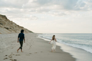 Cape Cod Engagement Session at Marconi Beach
