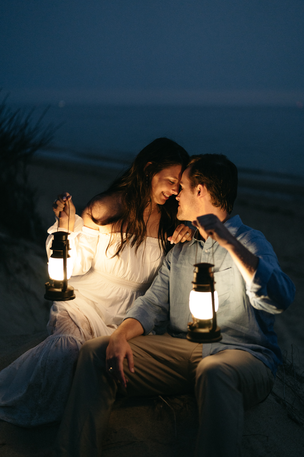 adventure engagement session in Cape Cod