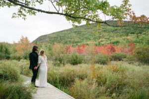 adventure elopement in Acadia National Park, Maine