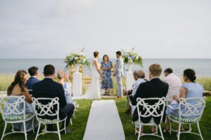 A Cape Cod oceanfront Airbnb wedding