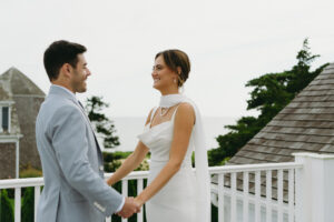 A Cape Cod oceanfront Airbnb wedding