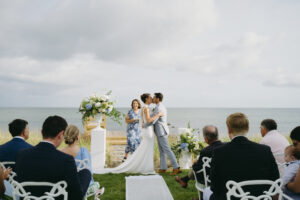 A Cape Cod oceanfront Airbnb wedding