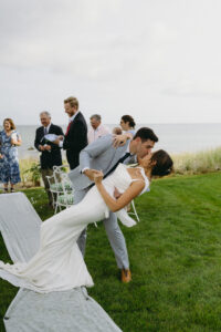 A Cape Cod oceanfront Airbnb wedding