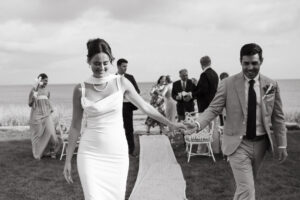 A Cape Cod oceanfront Airbnb wedding