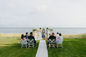 A Cape Cod oceanfront Airbnb wedding