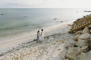 A Cape Cod oceanfront Airbnb wedding