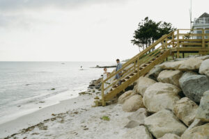 A Cape Cod oceanfront Airbnb wedding