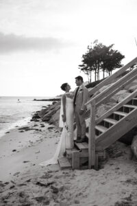 A Cape Cod oceanfront Airbnb wedding