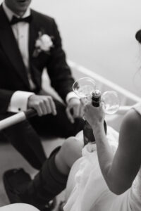 New Hampshire boat wedding photos