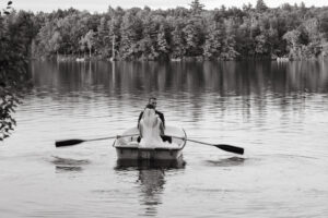 New Hampshire boat wedding photos