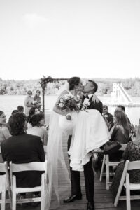 New Hampshire lake wedding photographer