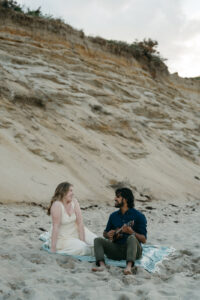 Marconi Beach engagement session