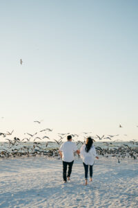 lido key florida engagement session