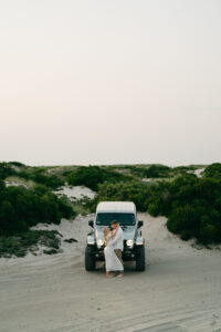 sandy neck beach engagement session