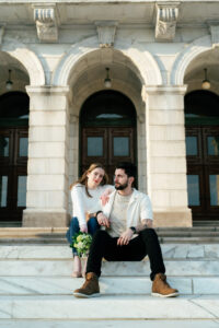 Providence RI engagement session