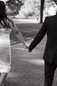 editorial city engagement session in downtown Providence Rhode Island